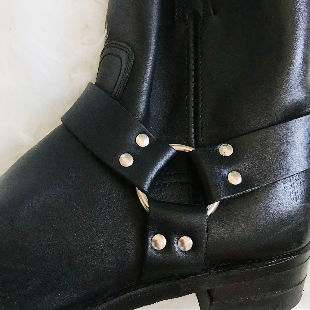 Frye Black Boots with metal detail size 11 - Picture 2 of 5